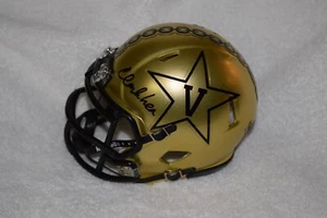 CLARK LEA VANDERBILT COMMODORES SIGNED/AUTOGRAPHED MINI HELM W/ COA - Bild 1 von 6