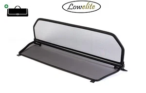 Windschott Porsche 911/996/997 ( 1998-2012) Cabrio Windabweiser Schwarz + Tasche - Afbeelding 1 van 6