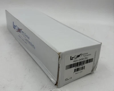 L-COM HGV-2458-05U DOBLE BANDA OMNI ANTENA EXTERIOR N-HEMBRA CONEXIÓN 2.4 CON MONTAJE Foto 1 de 4