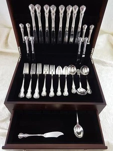 French Provincial by Towle Sterling Silver Flatware Set Service 50 Pieces - Picture 1 of 8