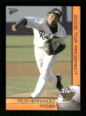 2005 Multi-ad Pacific Coast League Prospect  15 Felix Hernandez BXCP31 — 第 1/2 张图片