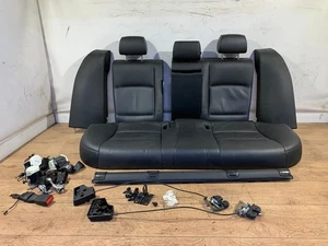 BMW F10 Limo LCI geteilte Rückbank klappbar Leder Schwarz  Rücksitzbank Sitze - Bild 1 von 14