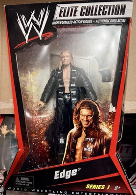 Figura de acción de lucha libre Mattel Elite Collection Edge WWE rara exclusiva serie 1 Foto 1 de 2