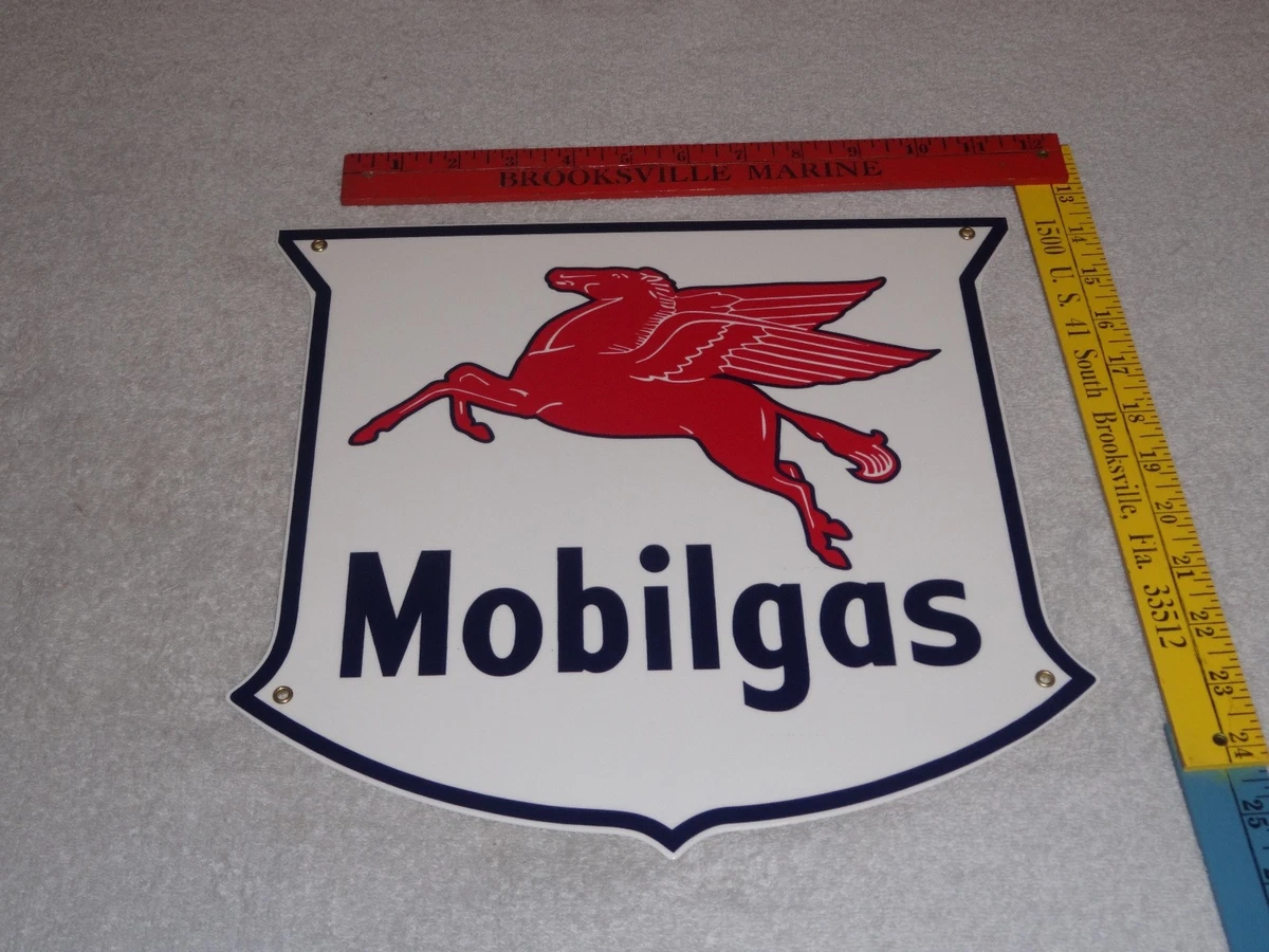 Vintage Mobil Gas Signs In Original Advertising Signs (1930-1969