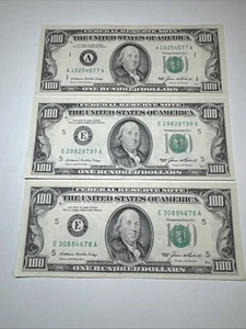 Series 1985 $100 One Hundred Dollar Bill Small Head Old Style Vintage VERY RARE - Picture 1 of 6