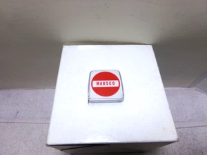 Cinta métrica publicitaria vintage Lufkin 6 pies MABSCO - Imagen 1 de 2
