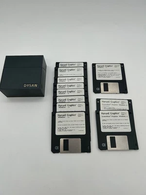 Harvard Graphics V1.02, 3,5" Diskette, Windwos 3.0/ IBM kompatibel, 1992 - Bild 1 von 4