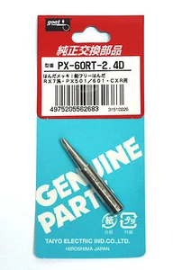 Soldador goot PX-60RT-2.4D TAIYO PX-501 PX-601 CXR-30 CXR-40 RX711 punta 1 pieza - Imagen 1 de 4