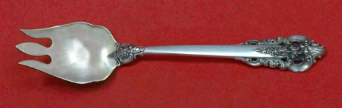 Grande Baroque by Wallace Sterling Silver Cake Ice Cream Spork Custom Made 5 3/4 Cover