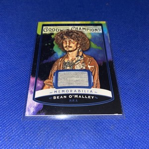 2019 Goodwin Champions Splash of Color Memorabilia Sean O'Malley #SM-SO PATCH