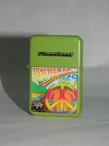 Accendino collezione woodstock SUMMER OF LOVE 1969 PLANETICONS ricarica J40 - Imagen 1 de 4