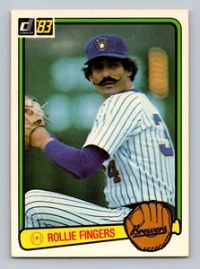 ROLLIE FINGERS 1983 DONRUSS BREWERS - Foto 1 di 2