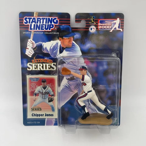 Hasbro Starting Lineup Baseball 2000 Extended Series Chipper Jones Figure Cover