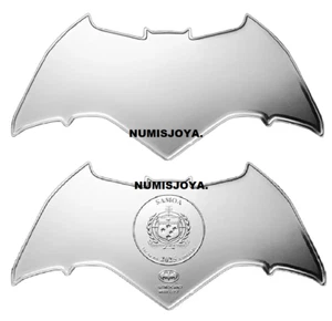 SAMOA año 2025. 5 DÓLAR Onza plata. Peso 31,10 gr. Ley 999. BATMAN - BATARANG. - Picture 1 of 1