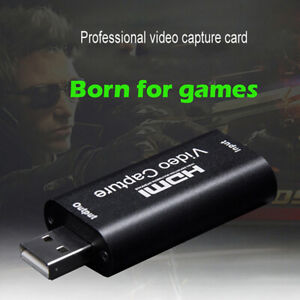 Audio Video Capture Card, 4K HDMI to USB 2.0 Video Capture Device, 1080P HD∫