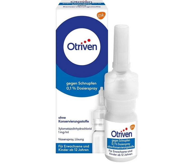 OTRIVEN 0,1% Dosierspray ohne Konservierungsstoffe, 10ml, PZN 8444541