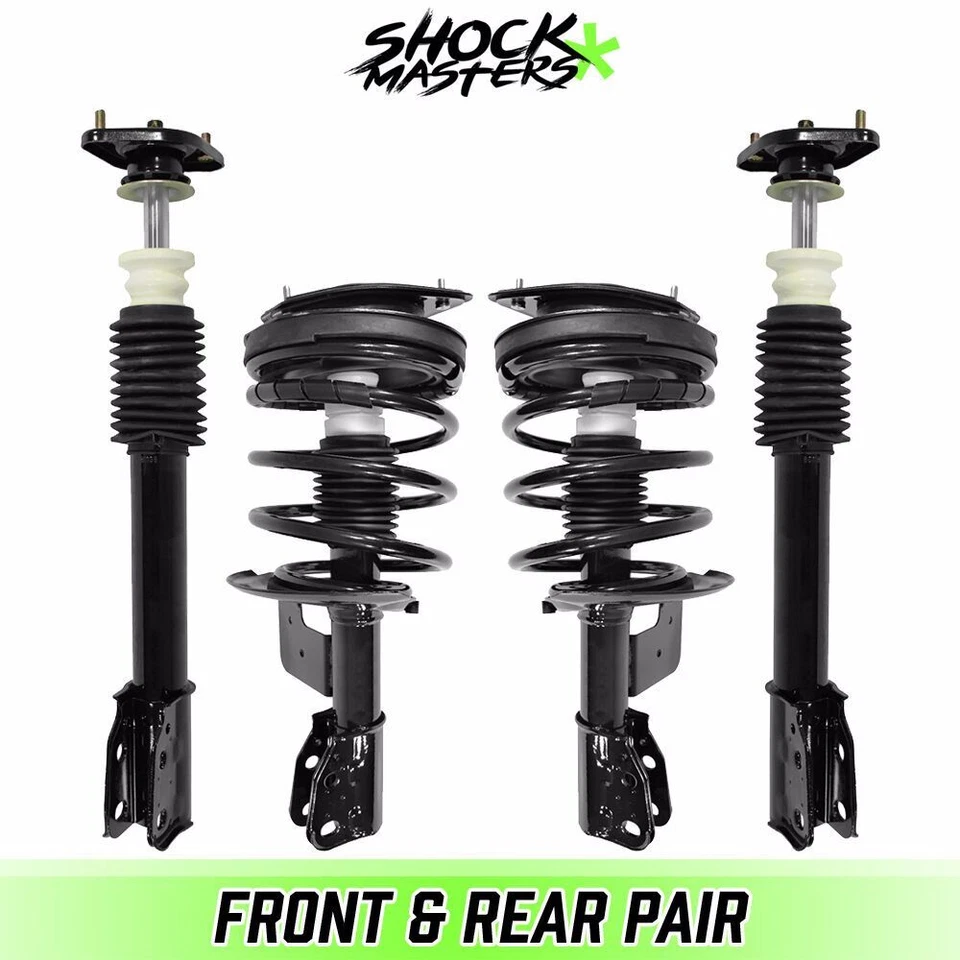 Front Rear Complete Struts Coil Springs for 1986-1990 Oldsmobile Delta 88 Foto 1 de 3