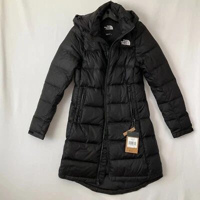 The North Face Metro Parka III Womens Size XS Black Long Hooded - Image 1 of 4