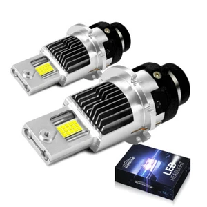D2S D2R 2X LED Headlight Bulb Replace HID Xenon Super White 8000K Conversion Kit - Picture 1 of 10