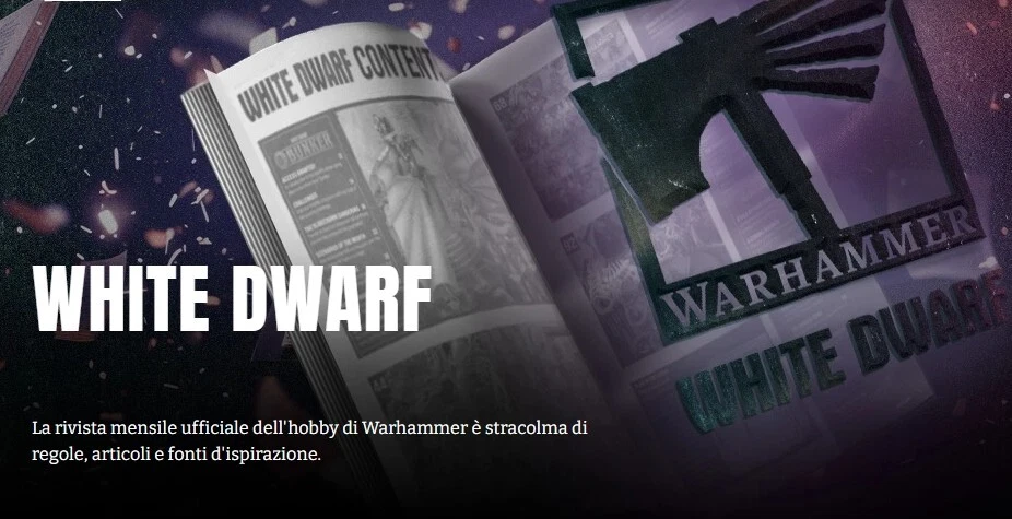 RIVISTA WHITE DWARF GAMES WORKSHOP (IN INGLESE) - Immagine 1 di 1