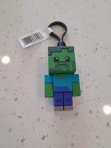 Minecraft NEW * Zombie Clip * Blind Bag Classic Series 1 Figural Monogram - Picture 1 of 5