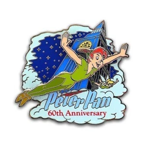 Prendedor Disney 94319 Peter Pan 60 Aniversario Campanilla Volando por Big Ben LE - Imagen 1 de 1