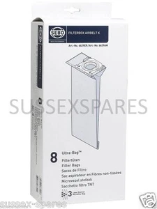Original Sebo K1 K3 6629ER Staubsauger Sauger Mikrofaser Staubbeutel 8er-Pack NEU! - Bild 1 von 2