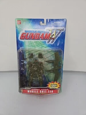 NUEVO Traje Móvil Gundam Traje Móvil Leo Modo Ejército #11500 Bandai Raro Azul ~COMO NUEVO~ Foto 1 de 4