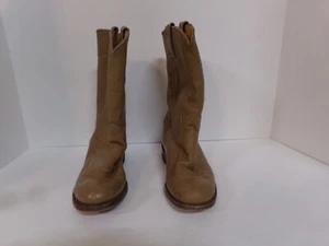 Vintage USA Justin Roper Style L 3710 Western Cowboy Cowgirl Boots Ladies 5 C - Picture 1 of 10