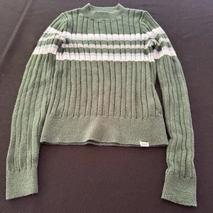 Abercrombie Kids Sweater Size 11/12 Hunter Green - Picture 1 of 14