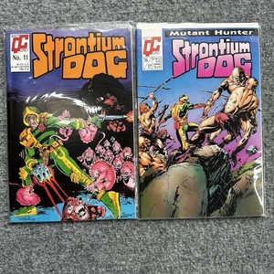 Strontium Dog #11 (Quality Comics QC) Comic Book + #16/17 Mutant Hunter QC Comic - Bild 1 von 2