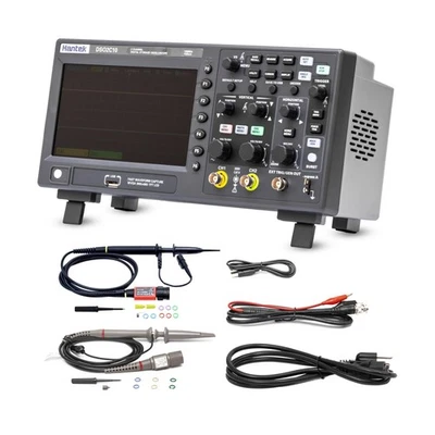 Hantek DSO2C10 Digital Storage Oscilloscope 100MHz Bandwidth 2CH Dual Channel... - Image 1 of 4