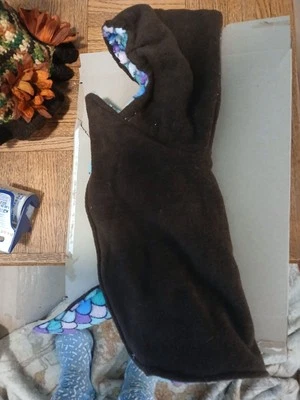 Handmade Dog Coat With Hood - Image 1 of 3