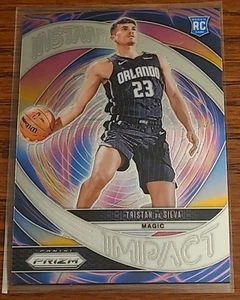 2024-25 Panini Prizm Instant Impact #20 Tristan Da Silva RC - Orlando Magic - Picture 1 of 2