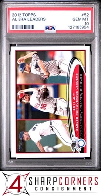 Justin Verlander 2012 Topps #52 PSA 10 Foto 1 de 2