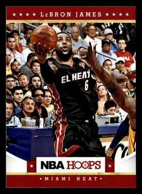 2012-13 NBA Hoops - LeBron James #156 - Image 1 of 2