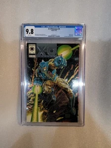 Valiant Comics Presents X-O Manowar #0 Chromium Wraparound Cover CGC Graded 9.8 - Picture 1 of 3