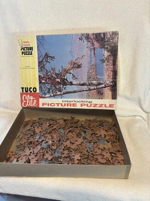 Vtg TUCO Elite Picture Puzzle: Mt. Chocarua,New Hampshire - Image 1 of 4
