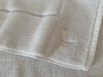 * * MÖVE * * Badteppich Basic 100% Baumwolle Square 60cm Weiss NEUw. - Bild 1 von 3