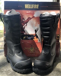 THOROGOOD MEN SIZE 9.5 W WATERPROOF COMPOSITE TOE FIREFIGHTING BOOT 804-6369 - Picture 1 of 12