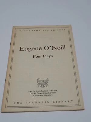 Franklin Library: Eugene O'Neill Four Plays 100 Greatest Books Editor's Notes  - Image 1 of 3