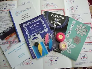 Tatting kit, (OUR TOP KIT) PLATINUM. - Picture 1 of 1