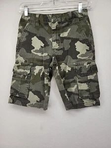 Old Navy Boys Shorts Camoflage 12 Youth Cargo Bermuda Outdoor Hiking Casual - Picture 1 of 13