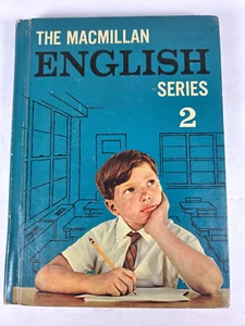 Macmillan English Series 2 Book 1963 Blue Hardcover Childrens School Book - Picture 1 of 15