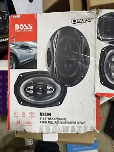 BOSS Audio NX654 6.5 inch 4 Way Stereo Speaker - Black - Picture 1 of 2