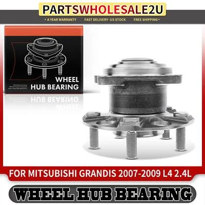 Conjunto de cojinete de cubo de rueda trasero derecho o derecho para Mitsubishi Grandis 2007-2009 2,4 L Foto 1 de 4