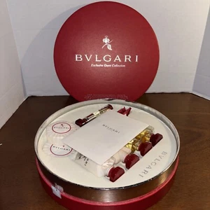 Bvlgari Eau Parfumee Au the Vert Perfume Douche Lotion Parumee Gift Box Open - Picture 1 of 14