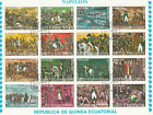 REPUBLICA DE GUINEA ECUATORIAL gestempelt 1974 NAPOLEON Block 16 Werte
