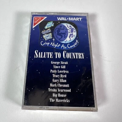 Wal-Mart Salute To Country Music Nabisco Crisp Night Air Concert Cassette Tape - Image 1 of 4