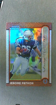 1999 Bowman Chrome Refractor #64 Jerome Pathon Colts - Image 1 of 2